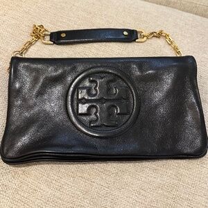 Tory Burch Reva leather Clutch